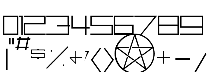 Hozenozzle New Font OTHER CHARS