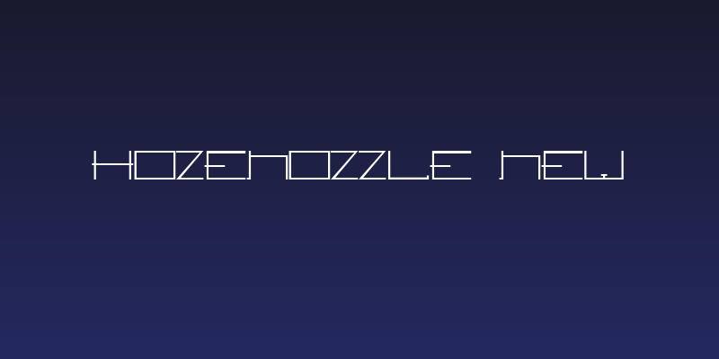 Hozenozzle New Social Header