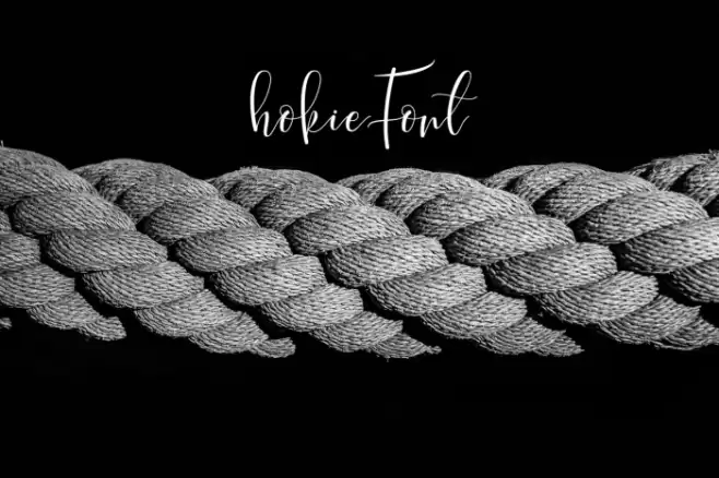 hokie Font examples