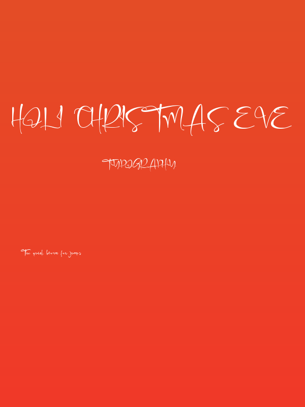holi christmas eve Poster