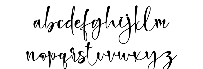 holi christmas eve Font LOWERCASE