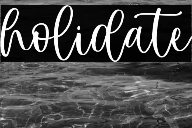holidate Caratteri examples