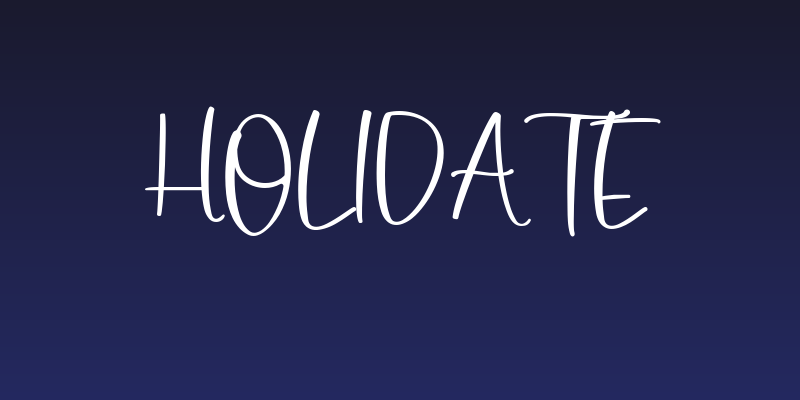 holidate Social Header