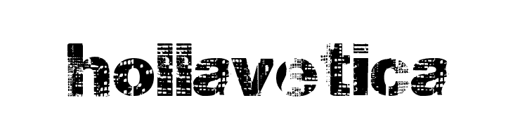 hollavetica  Frei Schriftart Herunterladen