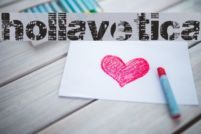 hollavetica Example 1