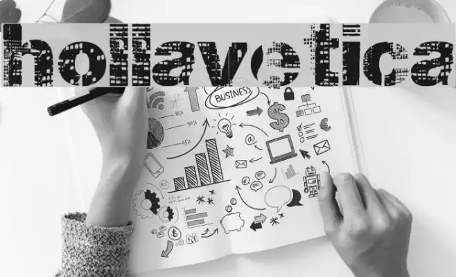 hollavetica Font examples