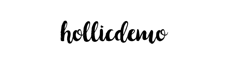 hollicdemo  नि: शुल्क फ़ॉन्ट्स डाउनलोड