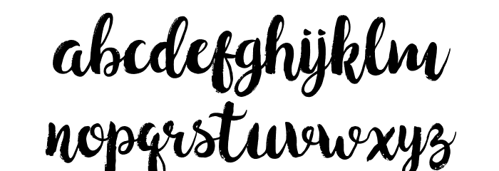 hollicdemo Font LOWERCASE