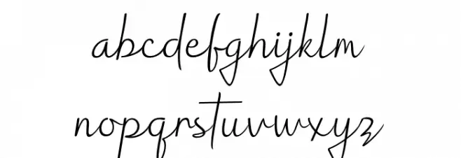 hollograph フォント 小文字