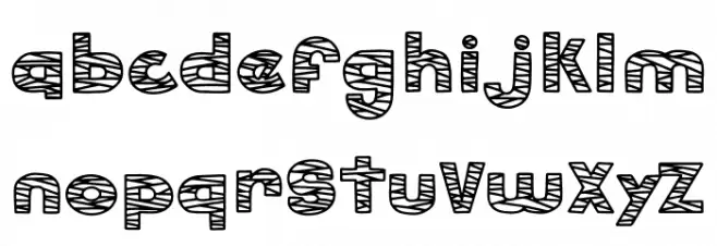 hollow mummy display - Personal Use Polices MINUSCULES