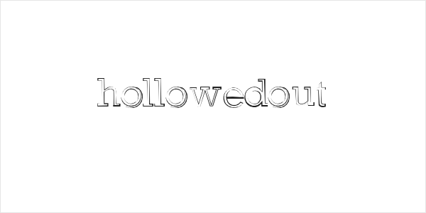 hollowedout Logo