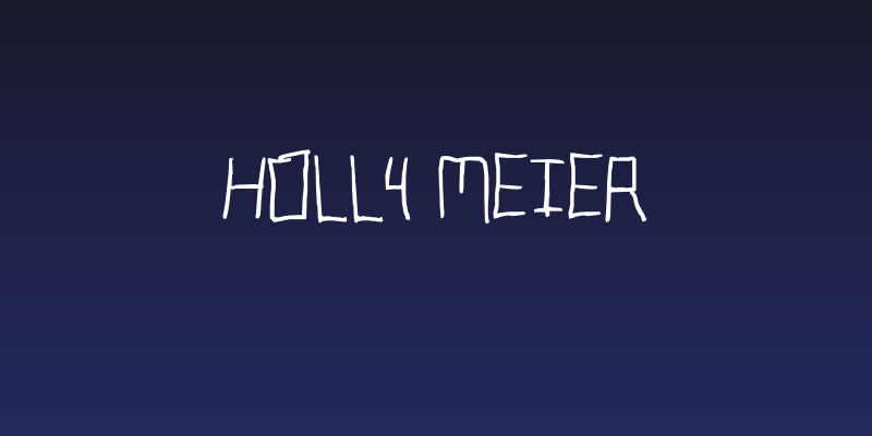 holly Meier Social Header