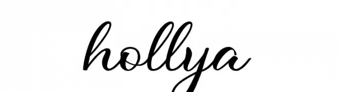 hollya  Frei Schriftart Herunterladen