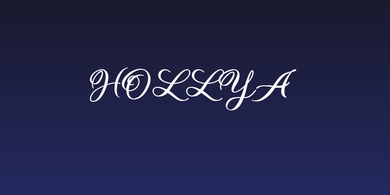 hollya Social Header