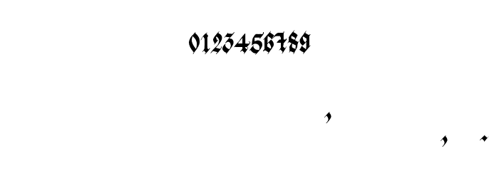 holyrose-font-midnightea Font OTHER CHARS