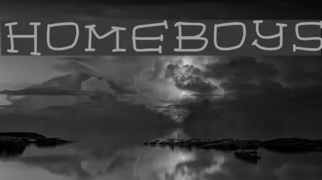 homeboys Font examples