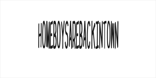 homeboysarebackintown Logo