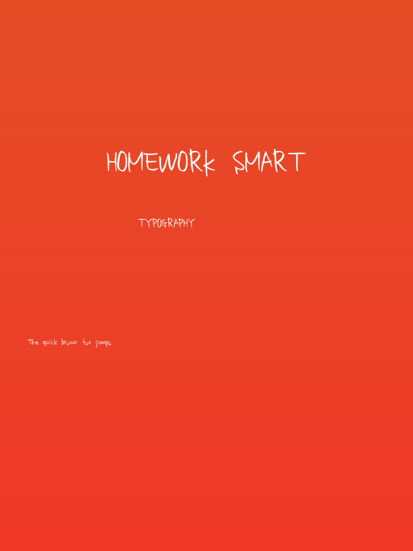 homework smart Poster