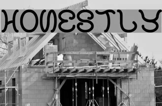 honestly Font examples