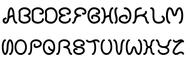 honestly Font LOWERCASE
