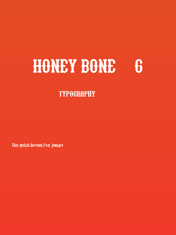 honey bone__G Poster