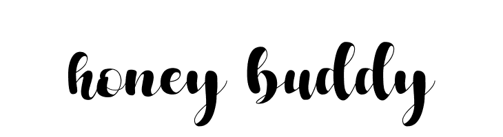 honey buddy  Frei Schriftart Herunterladen