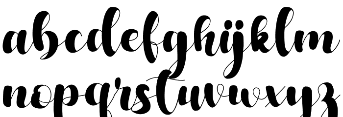 honey buddy Font LOWERCASE