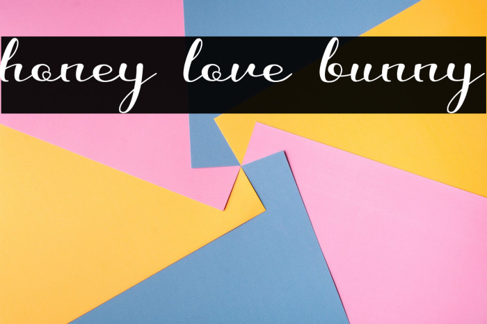 honey love bunny Example 1