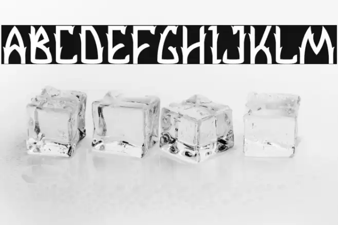 honey pineapple Font examples