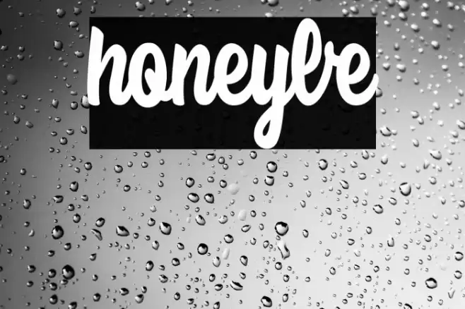 honeybe Font examples