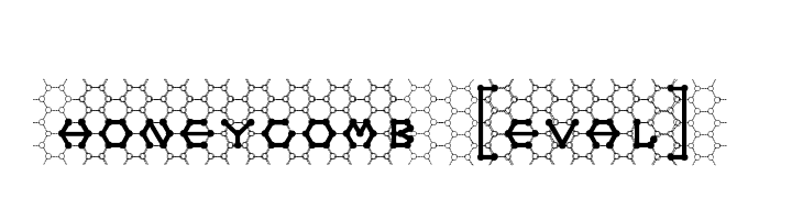 honeycomb [eval] Schriftart