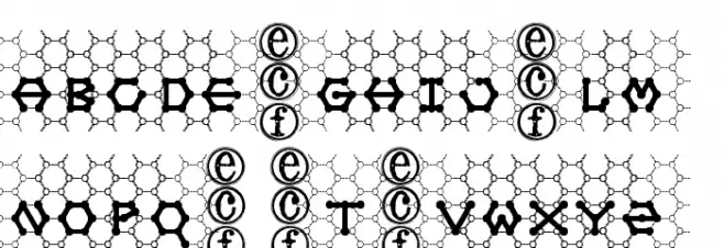 honeycomb [eval] フォント 小文字