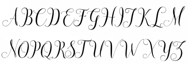 honiladdemo Schriftart Groß