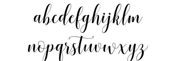honiladdemo Font LOWERCASE