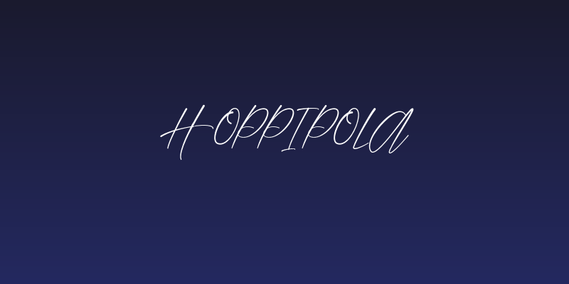hoppipola Social Header