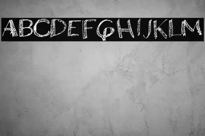 horrible Font examples