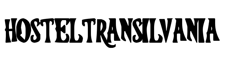 hosteltransilvania  免费字体下载