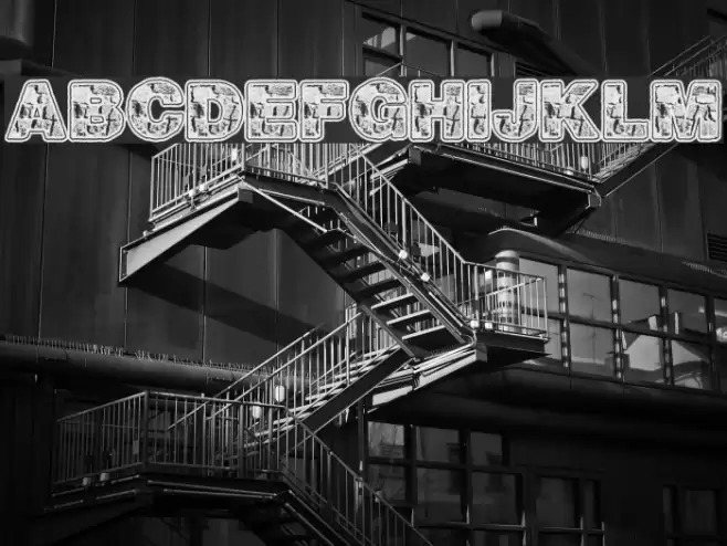 hotrocks Font examples