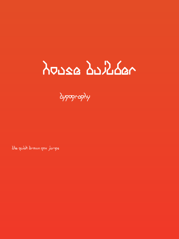 house builder Poster