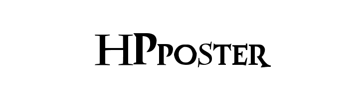 HPposter  免费字体下载