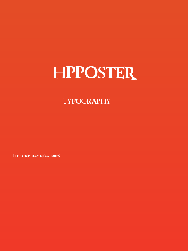 HPposter Poster
