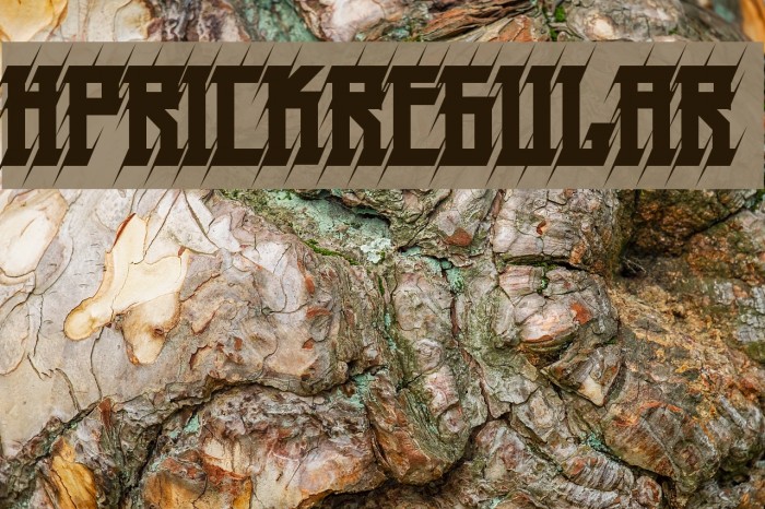 HPrick-Regular Font examples