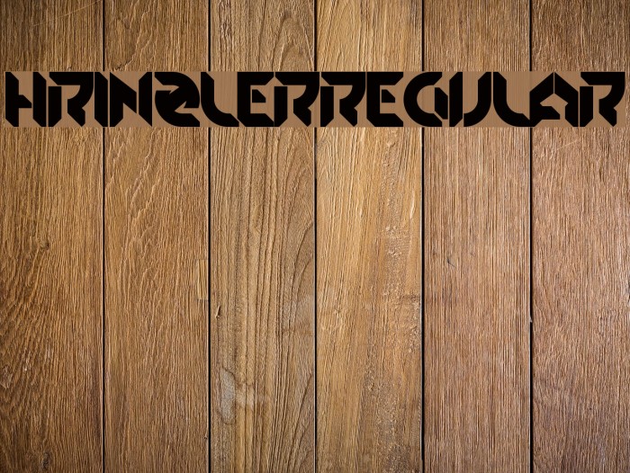 HRinzler-Regular Font examples