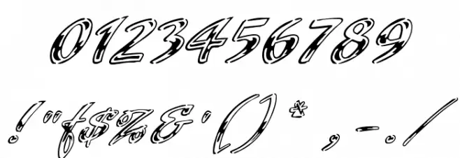 Hrom Font OTHER CHARS