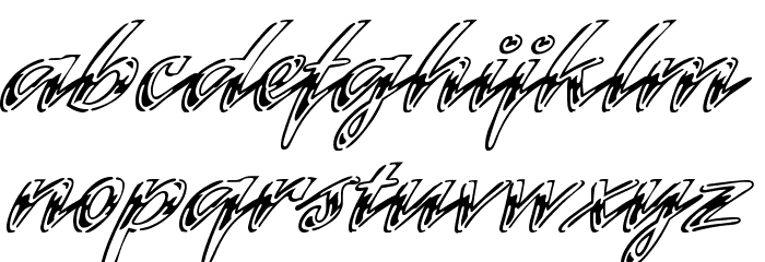 Hrom Font LOWERCASE
