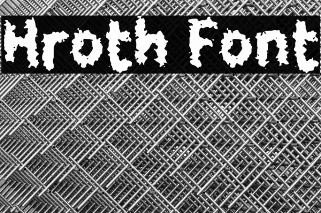 Hroth Font examples