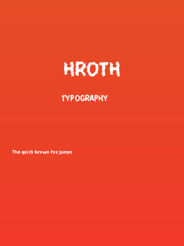 Hroth Poster