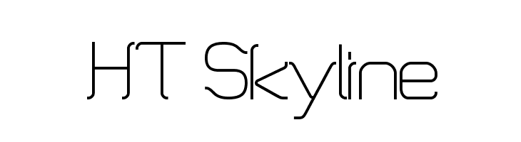 HT Skyline Font