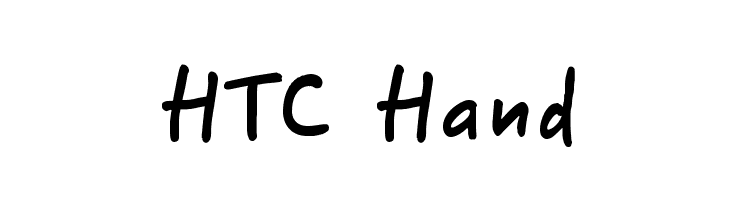 HTC Hand  Fuentes Gratis Descargar
