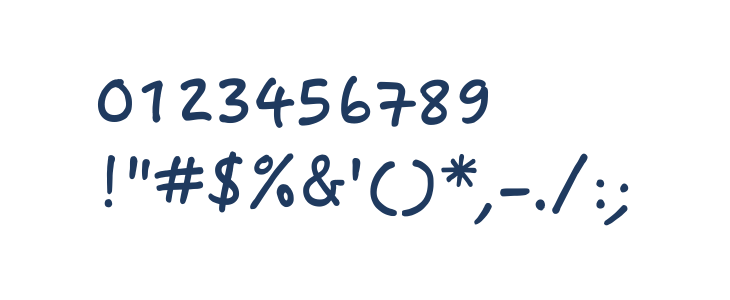 HTC Hand Other Characters